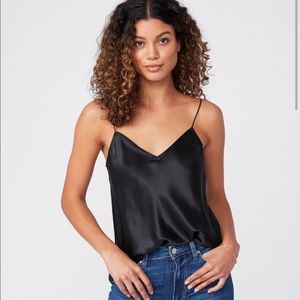 PAIGE blue silk cami
